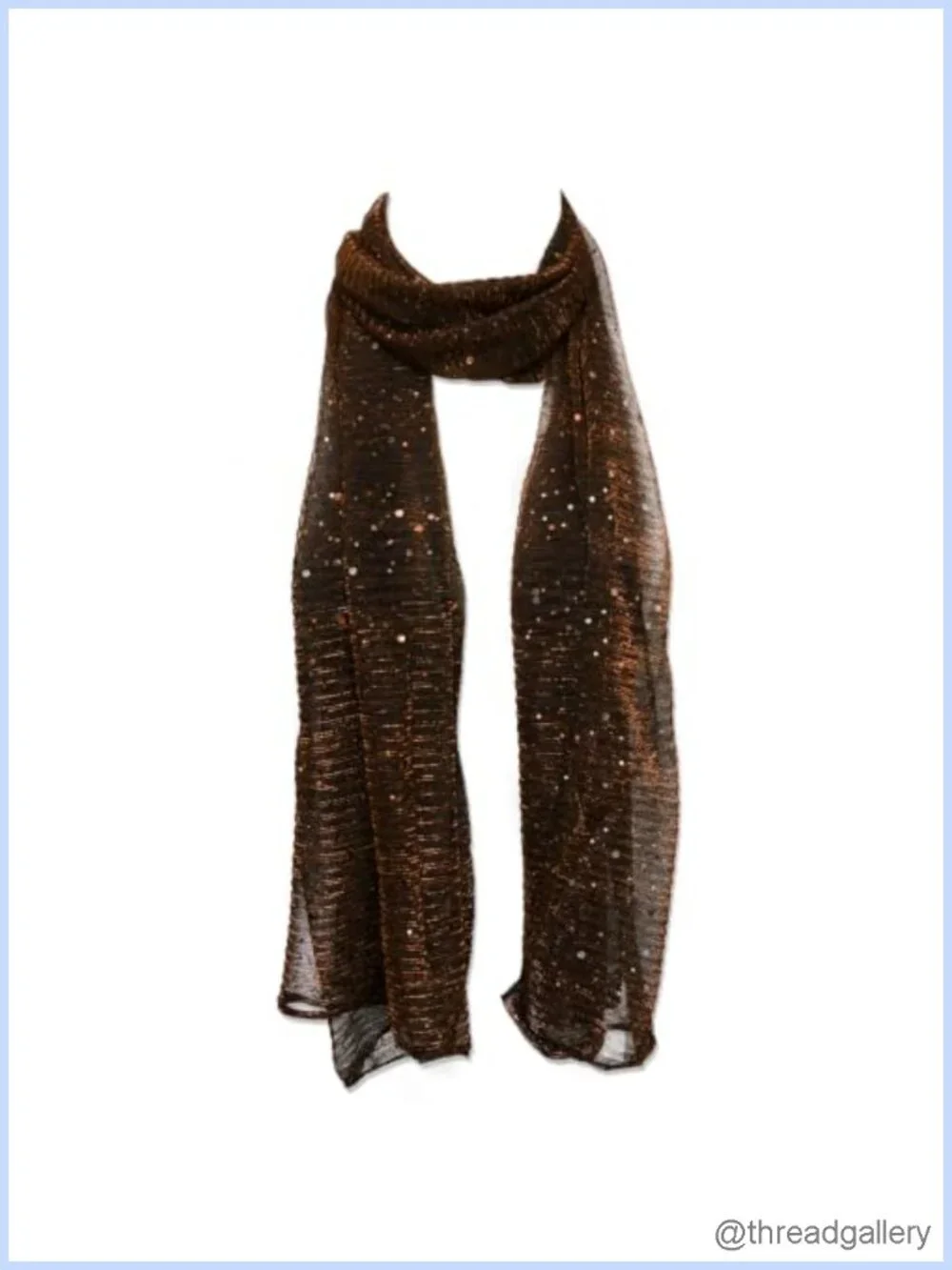Sequin Scarf for Women Long Satin Shawl Lightweight Sparkly Party Accessory